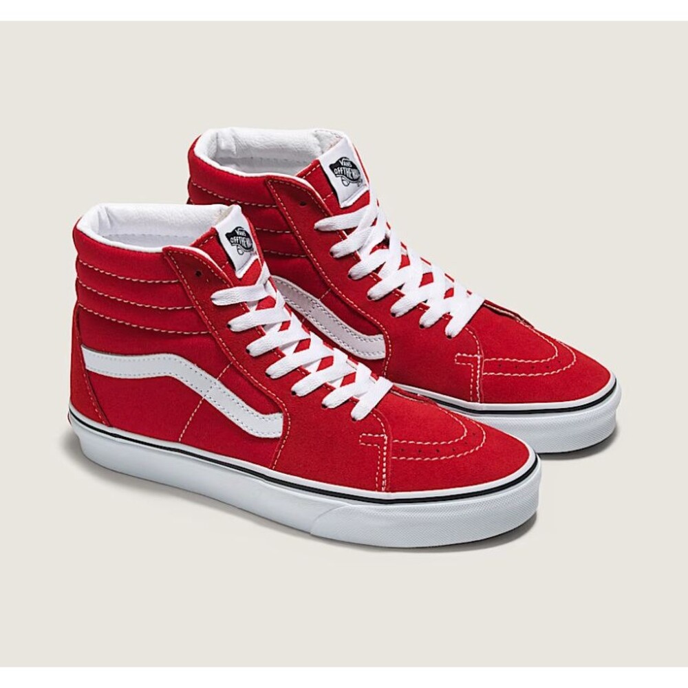 Vans Sk8- High Racing Red - Picture 3 of 5